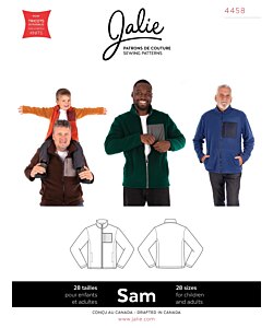 Jalie 4458  Sam Fleece Jacket