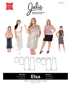 Jalie 4460  Elsa Sleeveless top/dress